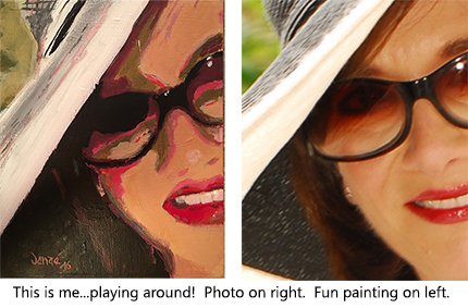 Realistic, Custom Pet Portraits from Photos. Realistic, custom people portraits from Photos by Jenae